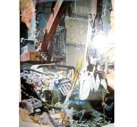 Chute de pierres Peintures